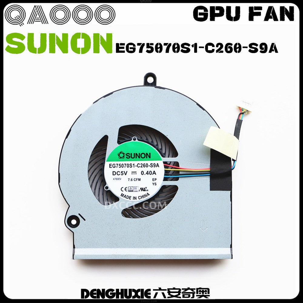 SUNON EG75070S1-C270-S9A EG75070S1-C260-S9A DC5V 0.40A