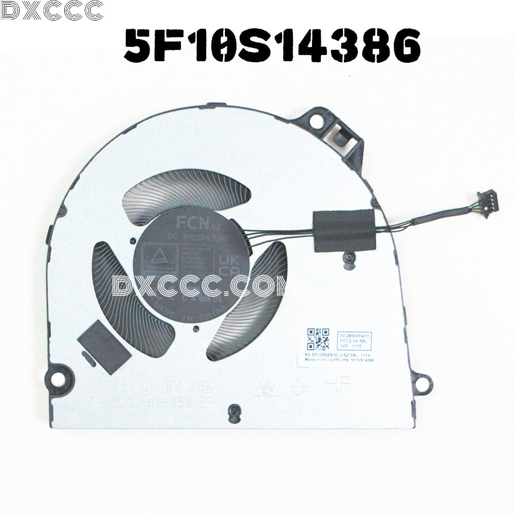 5F10S14386 Lenovo V14 G6 ARP -Type 83UT CPU COOLING FAN