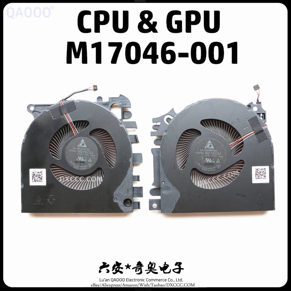 M17046-001 HP ZBook Fury 15 G7 CPU COOLING FAN