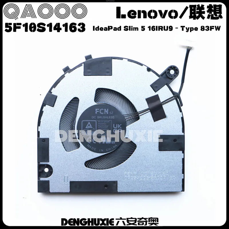 LENOVO IdeaPad Slim 5 16IRU9 - Type 83FW CPU COOLING FAN (5F10S14163)