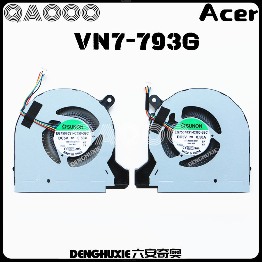 SUNON EG75070S1-C350-S9C EG75070S1-C360-S9C DC5V 0.50A