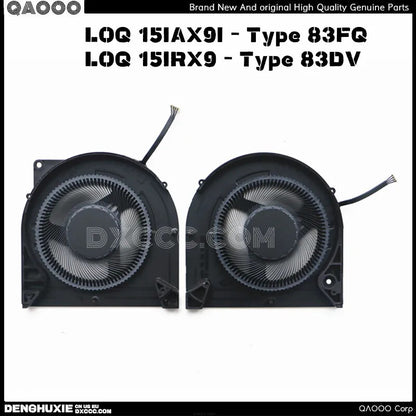 5F10S14353 FAN FOR LENOVO LOQ 15AHP10 - Type 83JG CPU COOLING FAN (FCN)
