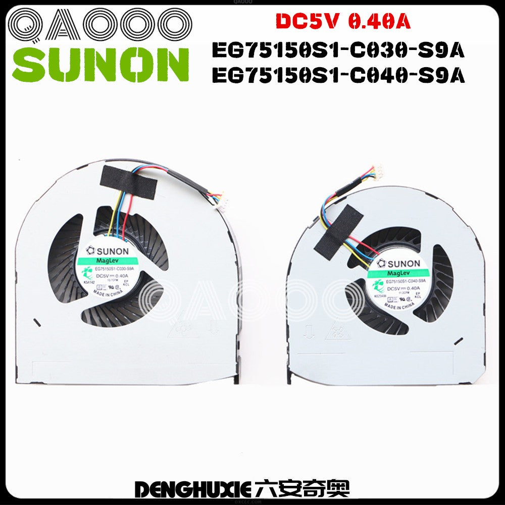 SUNON EG75150S1-C030-S9A EG75150S1-C040-S9A DC5V 0.40A