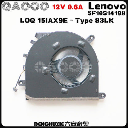 5F10S14366 FOR LENOVO LOQ 15ARP10E - Type 83S0 CPU COOLING FAN