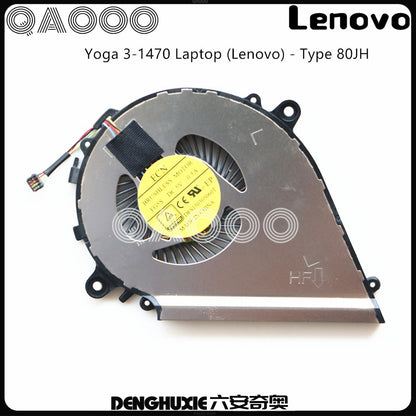 5H40H35610 FAN FOR LENOVO Yoga 3-1470 Laptop - Type 80JH CPU COOLING FAN