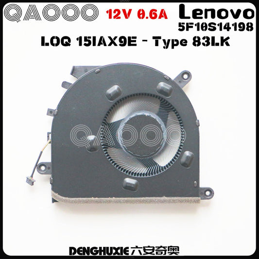 5F10S14198 FOR LENOVO LOQ 15IAX9E - Type 83LK CPU COOLING FAN