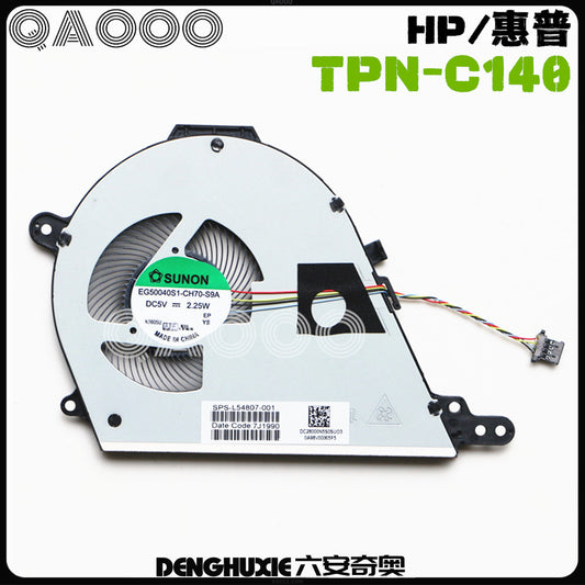 L54807-001 EG50040S1-CH70-S9A FOR HP 15-DE TPN-C140 15-DE0010nr 15-DE0042nr 15-DE0042na CPU COOLING FAN