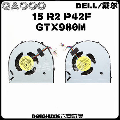 DELL Alienware 15 R2  ALW15ED-1718  P42F CPU COOLING Fan GTX980M