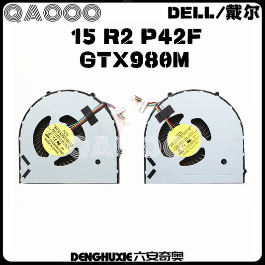 DELL Alienware 15 R2  ALW15ED-1718  P42F CPU COOLING Fan GTX980M