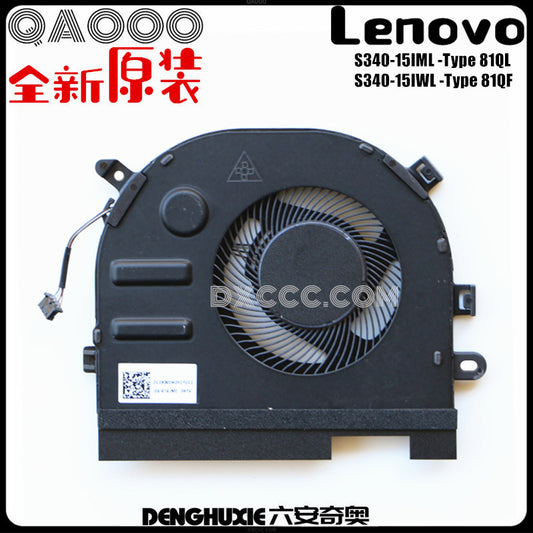 Lenovo Ideapad S340-15IML - Тип 81QL S340-15IWL - Тип 81QF Вентилятор охлаждения процессора 81N8 (5F10S13881)