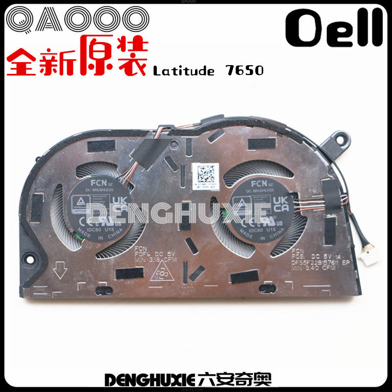 DELL Latitude 7650 CPU COOLING FAN CN-00FQ6F CN-00FQ6D