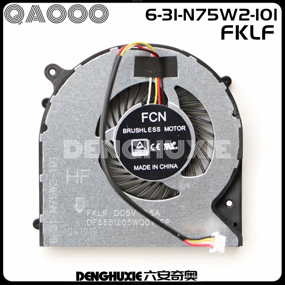 Metabox N850EK N750WU N751WL N770WLCPU Cooling Fan 4PIN 6-31-NJ5M2-201