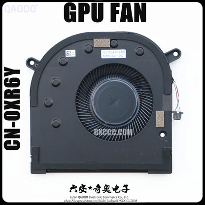 CN-0XR6Y CN-C4YVP SUNON EG50050S1-CG11-S9A 023.100LP.0011 EG50050S1-CG21-S9A 023100LR.001 FOR DELL XPS 17 9700 9710 CPU COOLING FAN