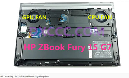 M17046-001 HP ZBook Fury 15 G7 CPU COOLING FAN