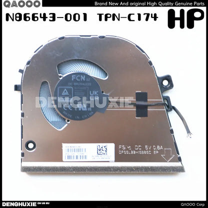 N86643-001 Für HP Envy x360 2-in-1 Laptop 16-ad0097nr 16-ad000 16-ac0097nr TPN-C174 CPU-LÜFTER 
