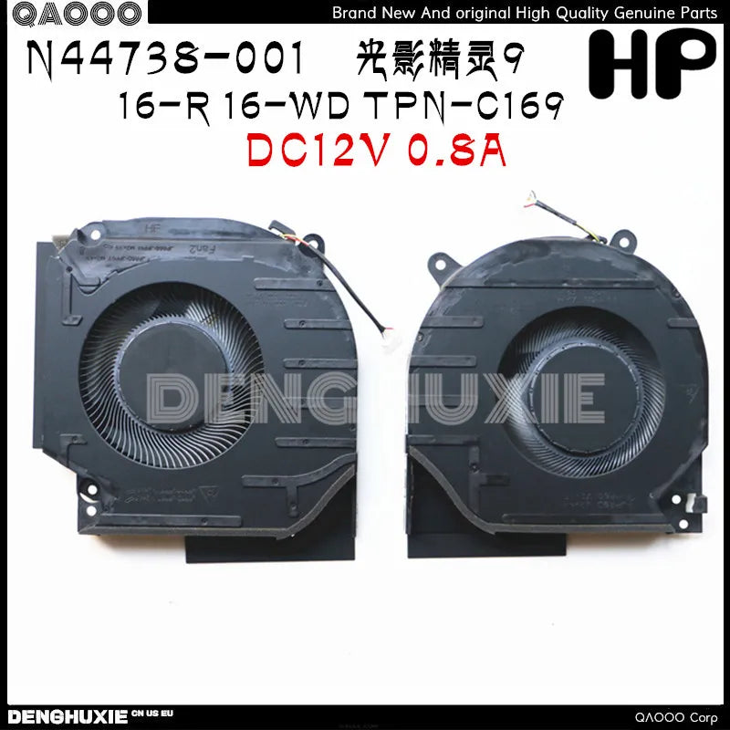 HP TPN-C169 16-R 16-R0042TX 16-R0076TX 16-WD 16-WD0063DX ОХЛАЖДАЮЩИЙ ВЕНТИЛЯТОР ПРОЦЕССОРА (N44738-001) 
