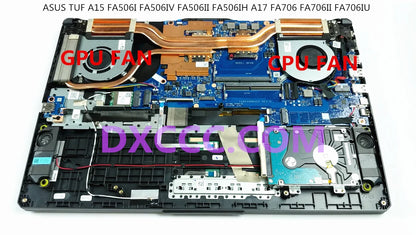 ASUS TUF A15 FA506I FA506IV FA506II FA506IH A17 FA706 FA706II FA706IU FA706IH LAPTOP CPU COOLING FAN