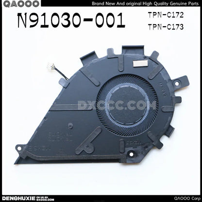 N91030-001 FOR HP ENVY 14T-FC000 14Z-FA000 14-fa0000ci 14-fa0001na 14-fa0311nw 14-fa0077ng 14-fa0054nw TPN-C172 TPN-C173 CPU COOLING FAN