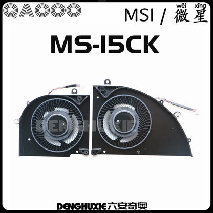 MSI Delta 15 A5Ex A5EFK MS-15CK CPU COOLING FAN BS5405HS-U5N / BS5405HS-U5P