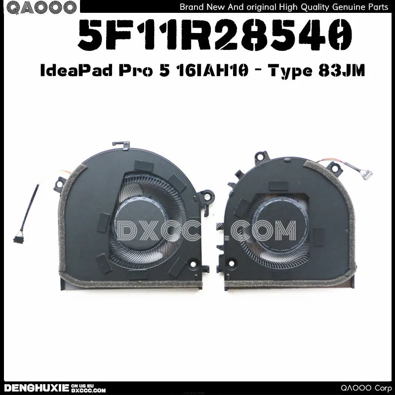 5F11R28540 FAN FOR LENOVO IdeaPad Pro 5 16IAH10 - Type 83JM CPU COOLING FAN