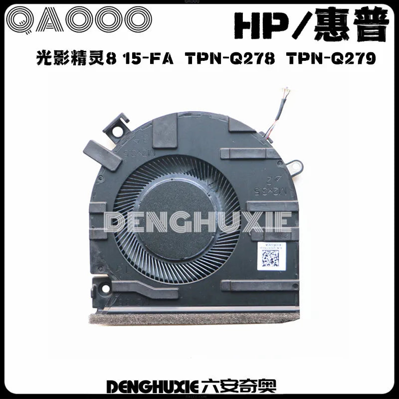 HP 15-FA 15-FA0031tx 15-FA0032tx TPN-Q278 TPN-Q279 CPU COOLING FAN (N17903-001)