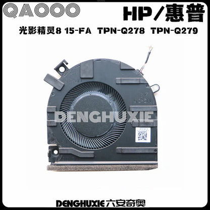 HP 15-FA 15-FA0031tx 15-FA0032tx TPN-Q278 TPN-Q279 CPU COOLING FAN (N17903-001)