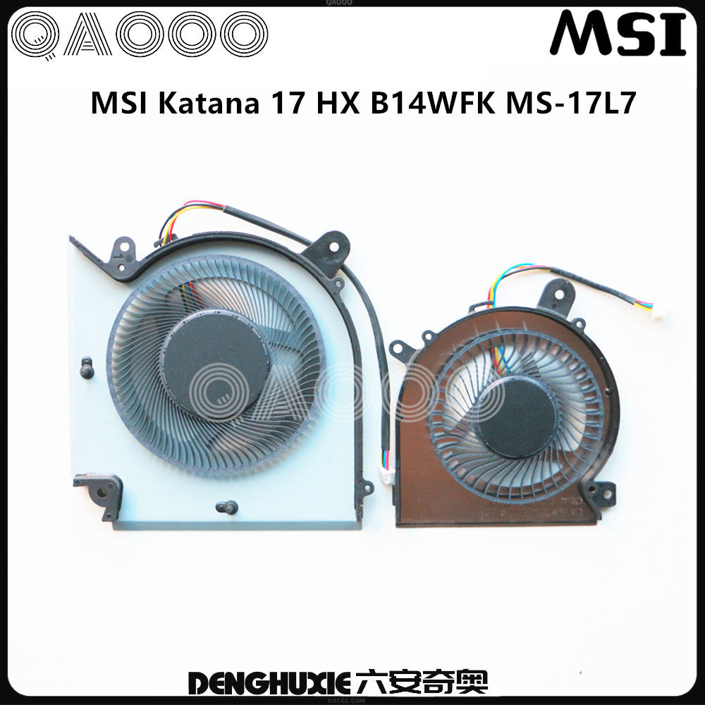 MSI Katana 17 HX B14WFK MS-17L7 CPU COOLING FAN