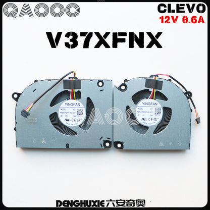 XMG Focus 17 M25 CLEVO V370 V37XFNX V370FNXQ V370VNXQ CPU Cooling fan