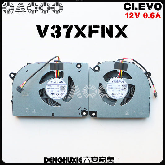 XMG Focus 17 M25 CLEVO V370 V37XFNX V370FNXQ V370VNXQ CPU Cooling fan
