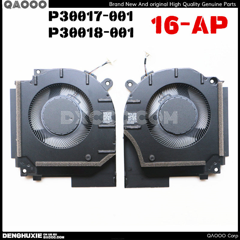 P30017-001 P30018-001 FOR HP OMEN Gaming TPN-Q304 16-AM TPN-Q305 16-AP 16-AP0083AX CPU COOLING FAN