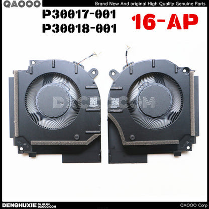 P30017-001 P30018-001 FOR HP OMEN Gaming TPN-Q304 16-AM TPN-Q305 16-AP 16-AP0083AX CPU COOLING FAN