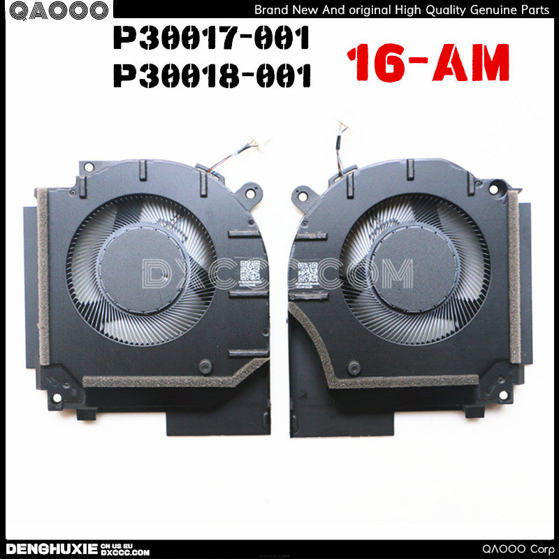 P30017-001 P30018-001 FOR HP OMEN Gaming TPN-Q304 16-AM TPN-Q305 16-AP 16-AP0083AX CPU COOLING FAN